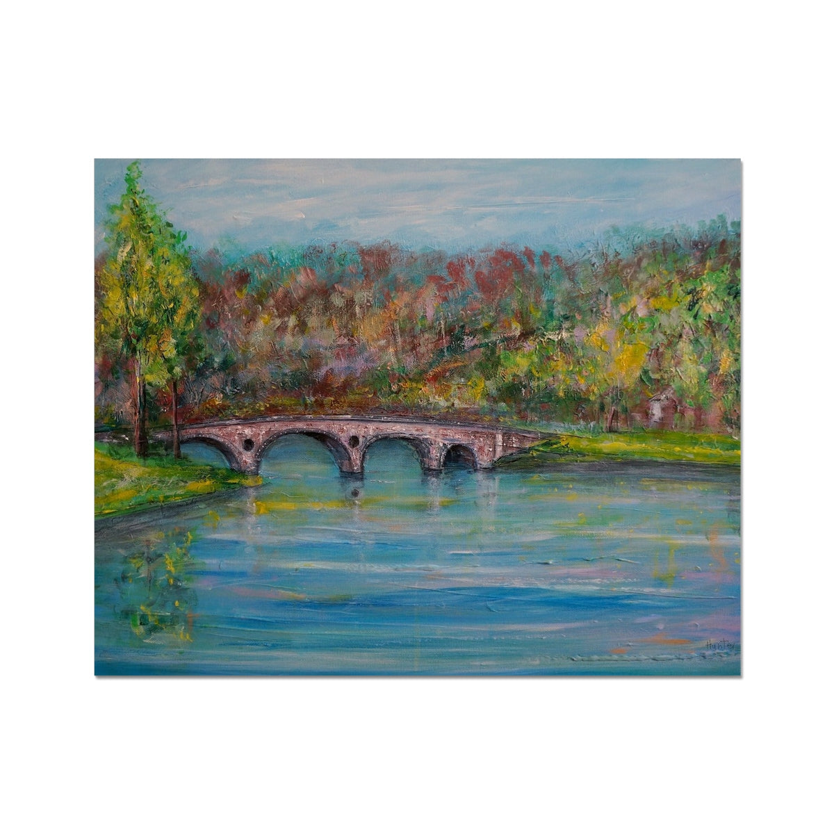 Kenmore Bridge Painting | Artist Proof Collector Prints From Scotland