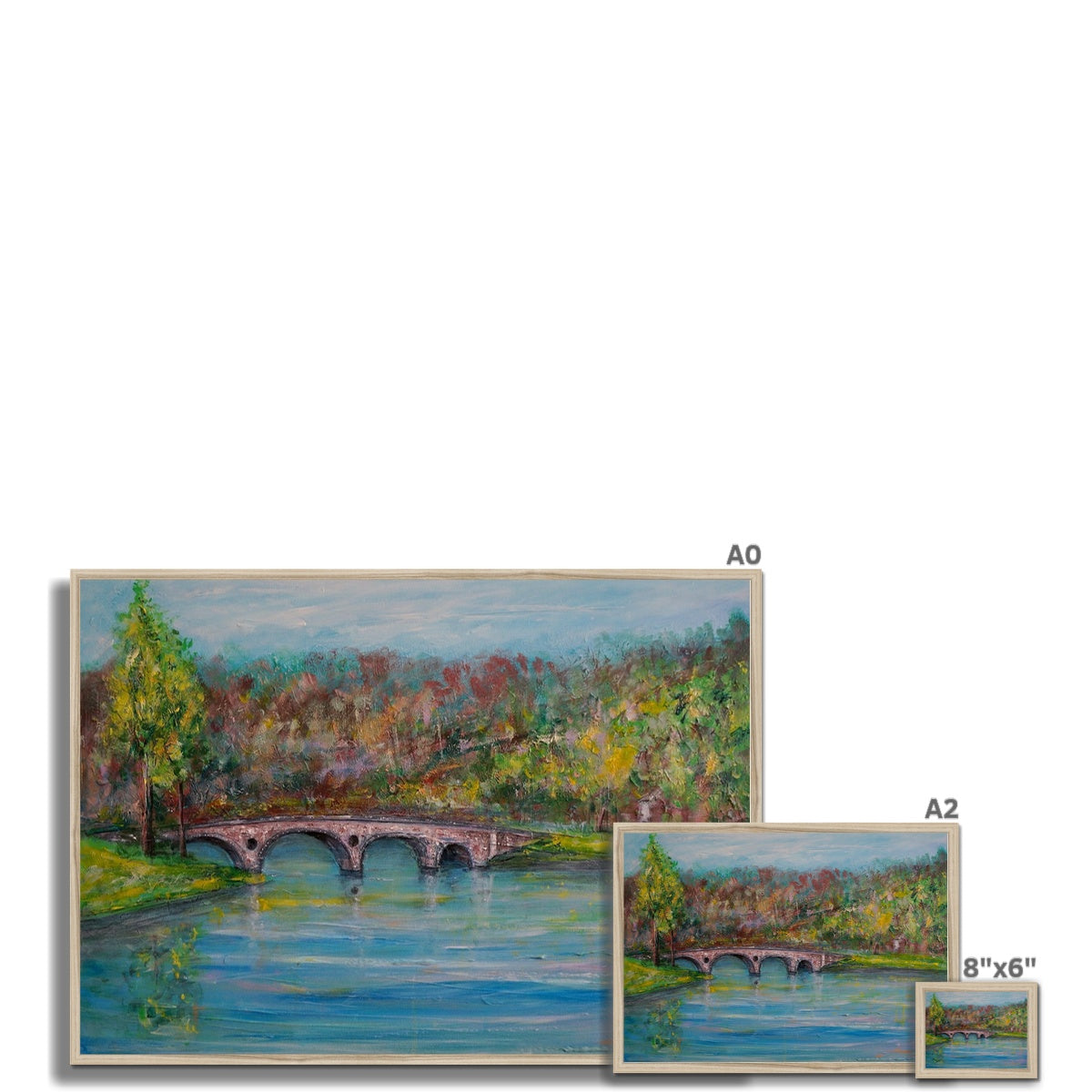 Kenmore Bridge Painting | Framed Prints From Scotland