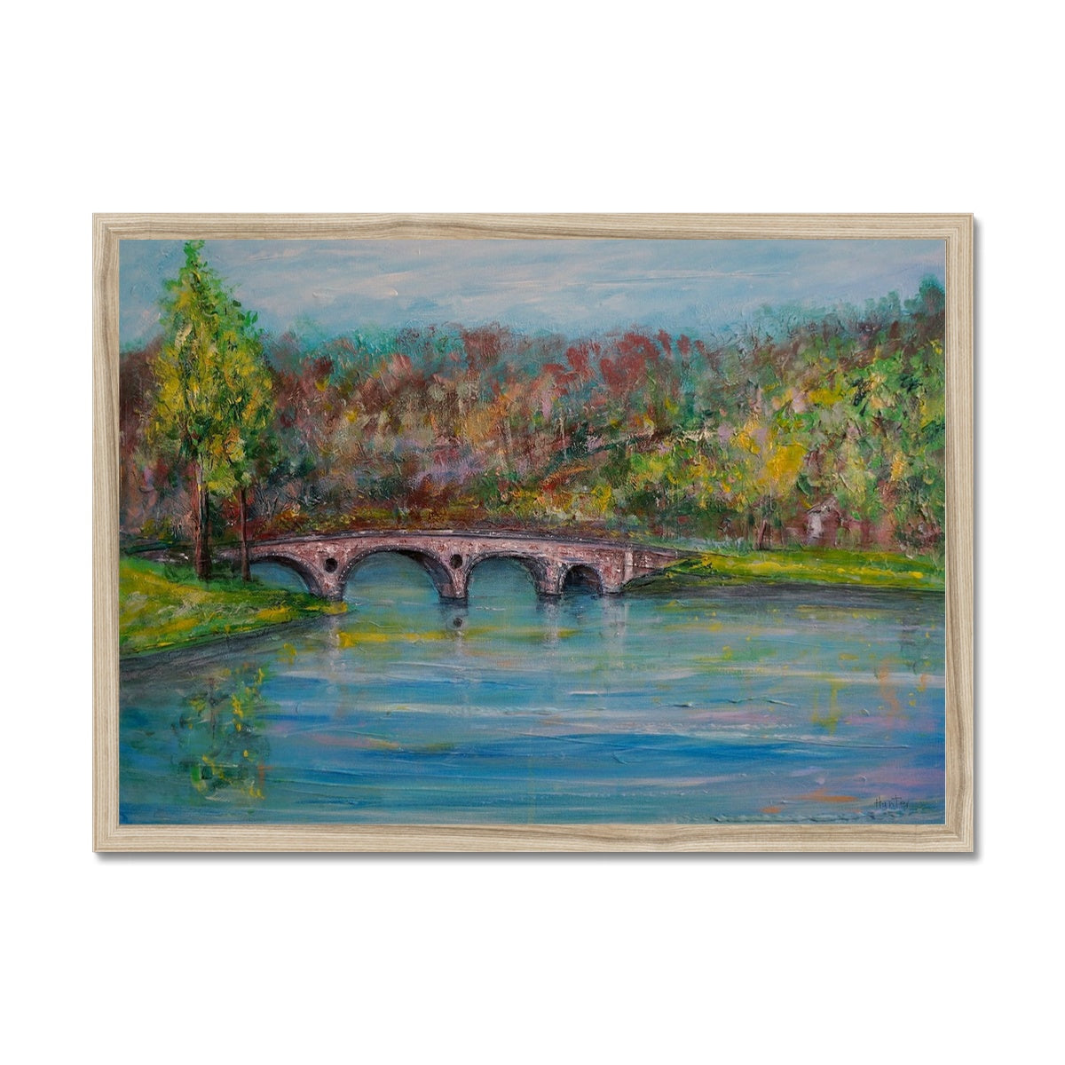 Kenmore Bridge Painting | Framed Prints From Scotland