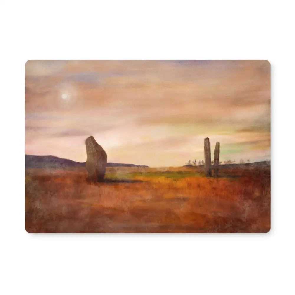 Moor Arran Placemat with Impressionistic Machrie Landscape by Hunter
