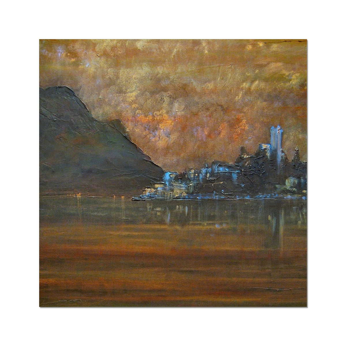 Lake Garda Dusk Italy Prints