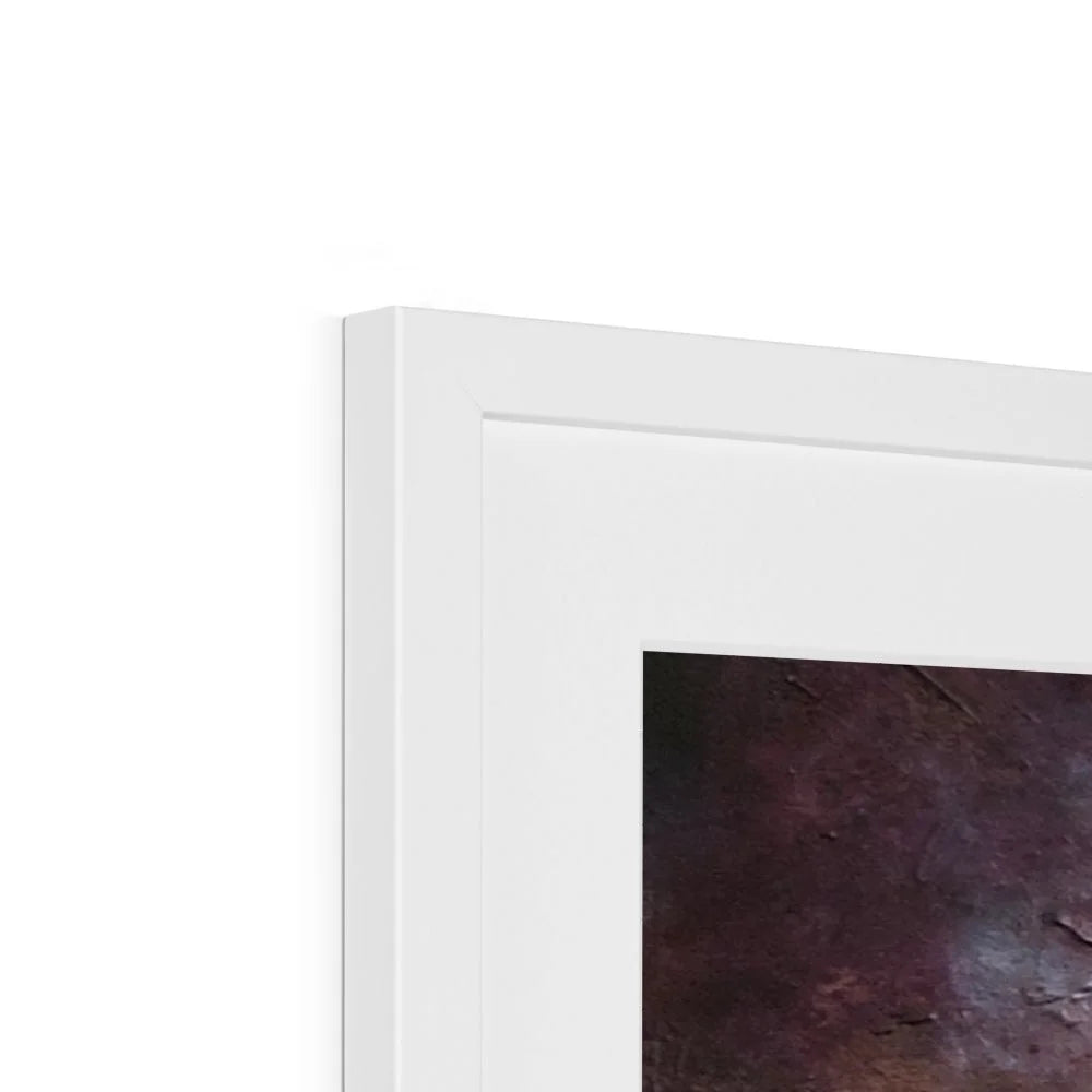 Last Skye Light Framed & Mounted Print - Art Gallery Scotland Worldwide Shipping Scottish Landscape Paintings and Prints by Artist Hunter