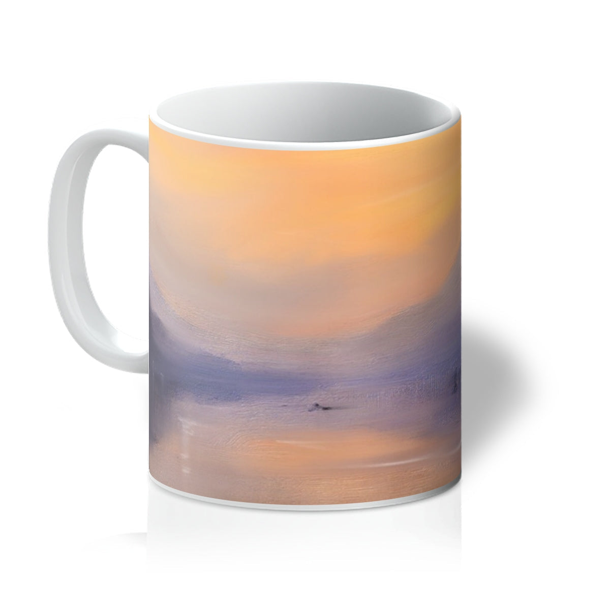 Loch Eck Dusk Art Gifts Mug | Scottish Lochs & Mountains Art Gallery | Paintings, Prints, Homeware and Art Gifts From Scotland By Scottish Artist Kevin Hunter