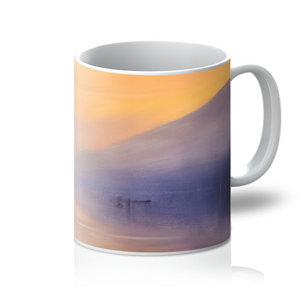 Loch Eck Dusk Art Gifts Mug | Scottish Lochs & Mountains Art Gallery | Paintings, Prints, Homeware and Art Gifts From Scotland By Scottish Artist Kevin Hunter