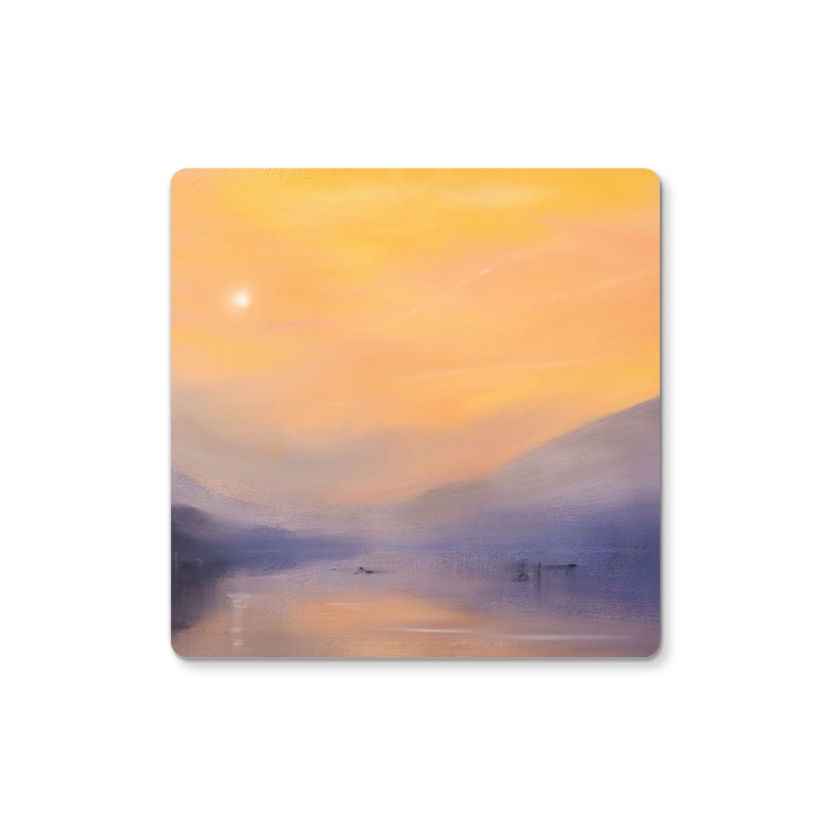 Loch Eck Dusk | Scottish Art Gifts | Coaster