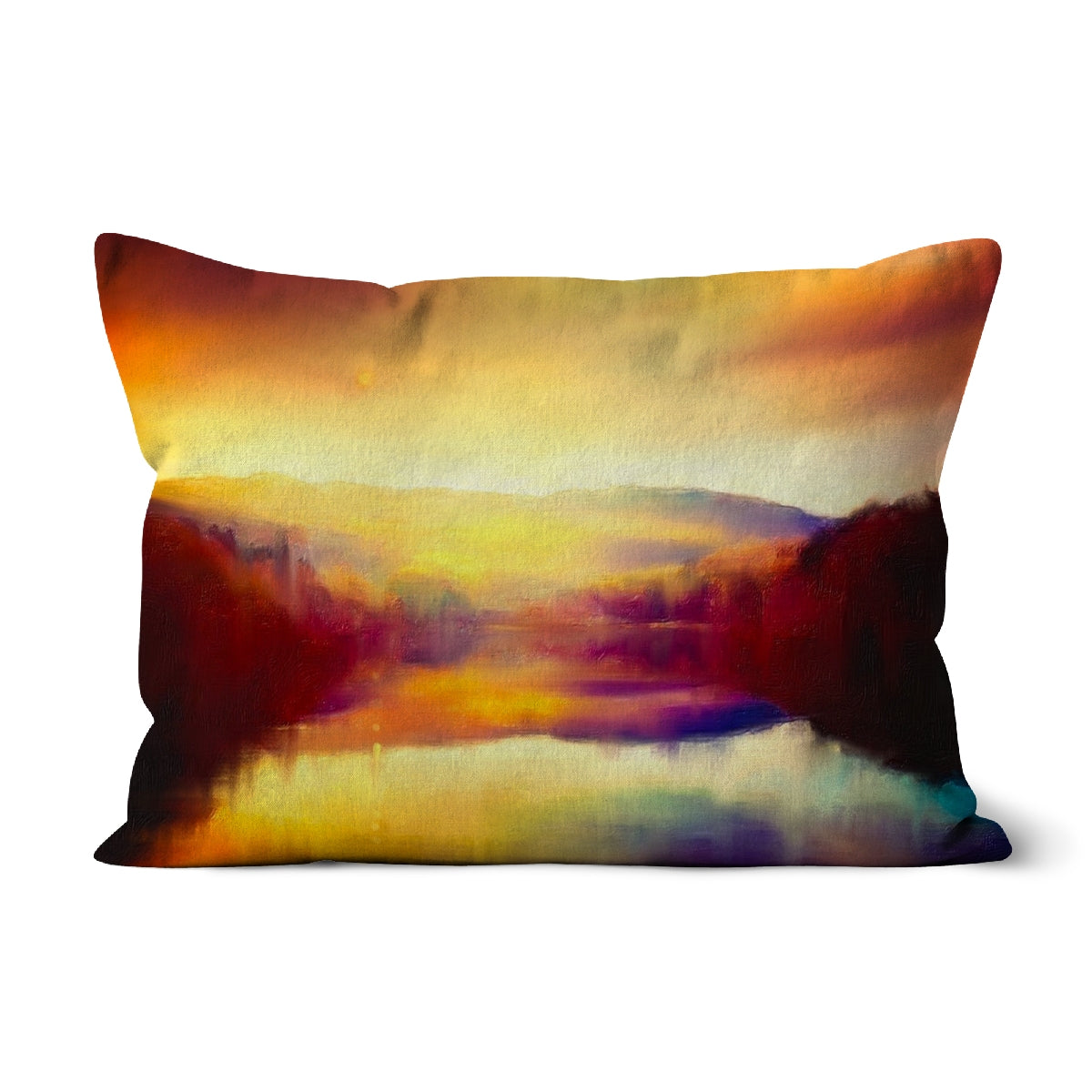 Loch Faskally Dusk Art Gifts Cushion