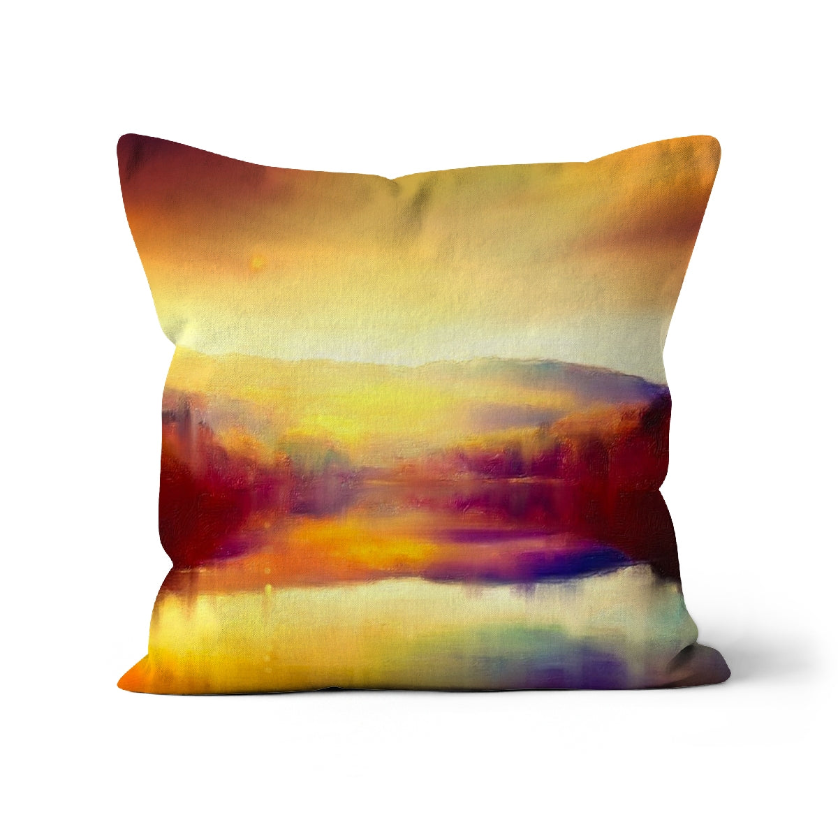 Loch Faskally Dusk Cushion.
