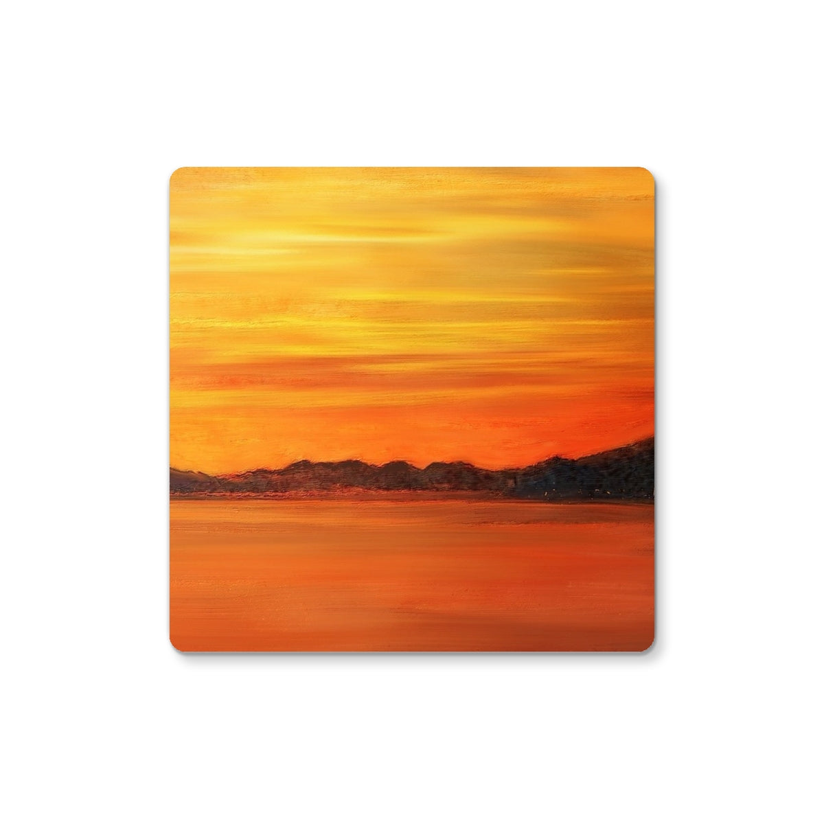 Loch Fyne Sunset | Scottish Art Gifts | Coaster