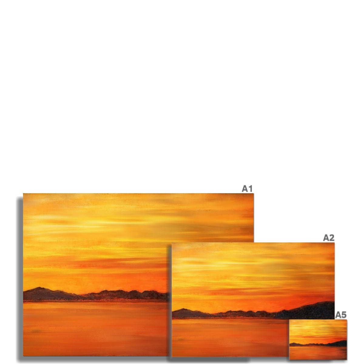 Loch Fyne Sunset Prints