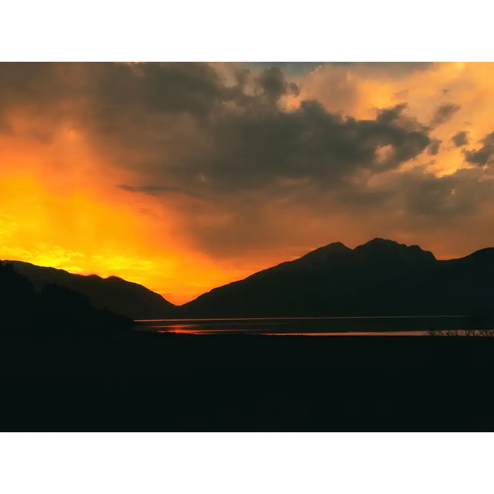 Loch Leven Sunset - Scottish Photography Prints - Glencoe Art Gallery Scotland