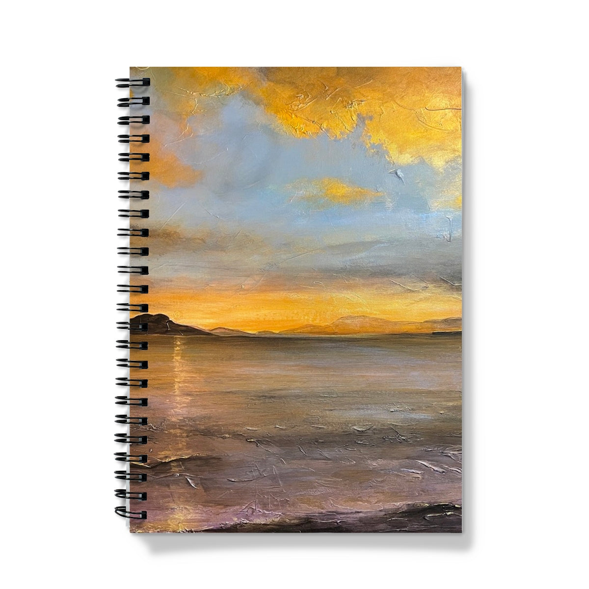 Loch Linnhe Sunset Art Gifts Notebook