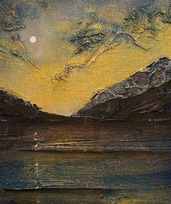 Loch Lomond Moonlight Art Prints from my Lochs & Mountains Art Gallery Collection