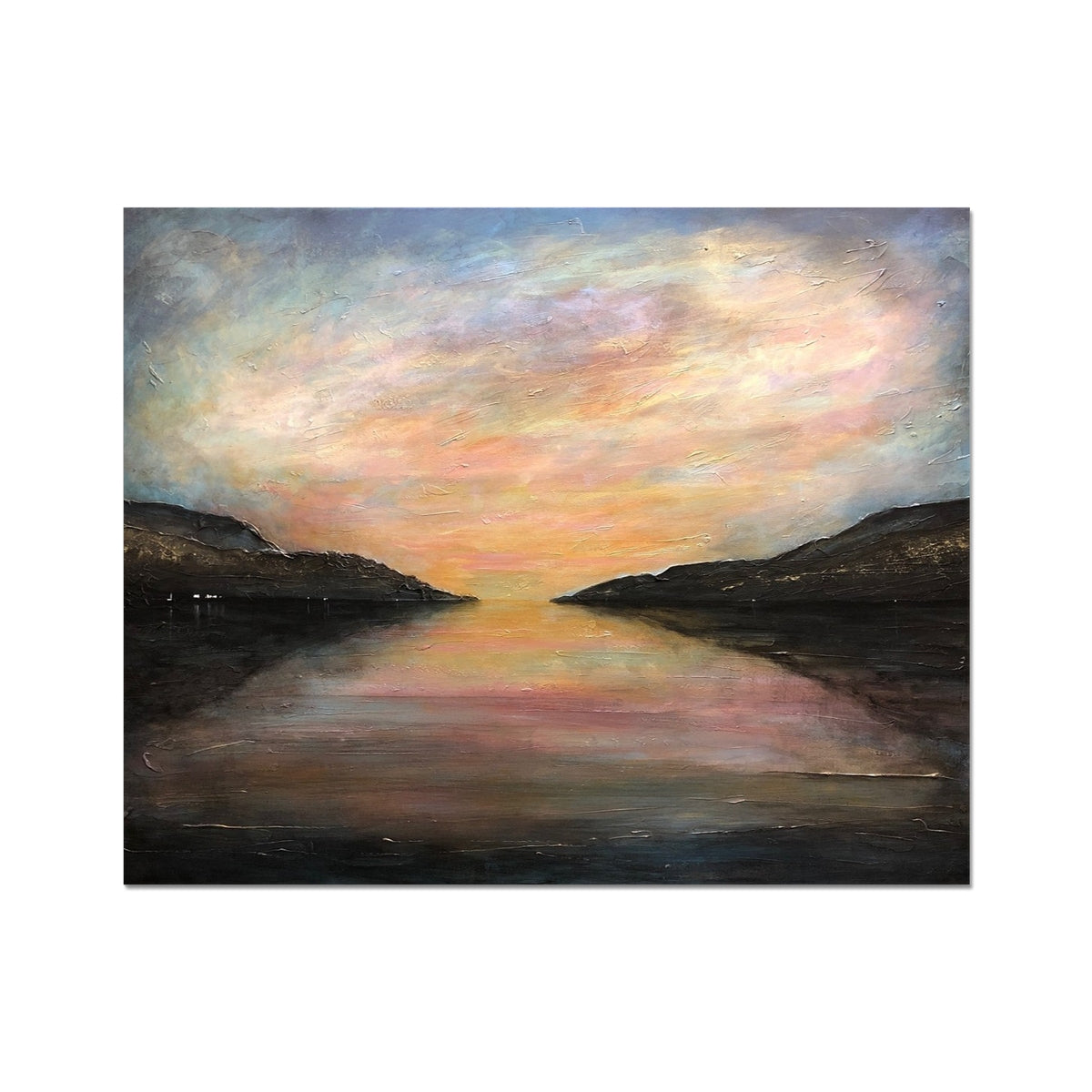 Loch Ness Glow Painting | Artist Proof Collector Prints From Scotland