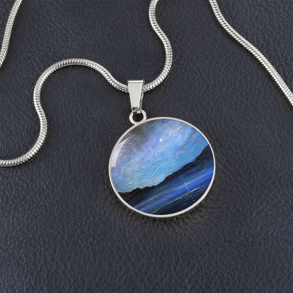 Loch Ness Moonlight | Scottish Art Jewellery | Luxury Necklace