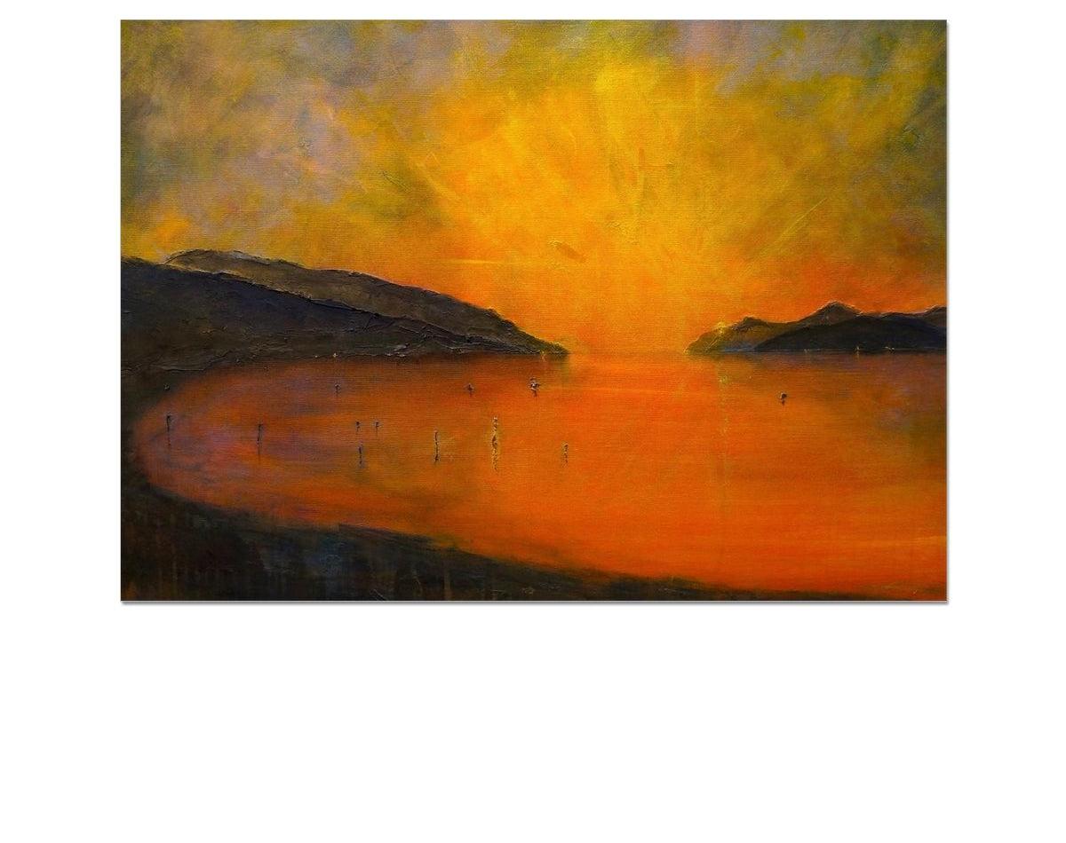 Loch Ness Sunset-art-painting-scotland