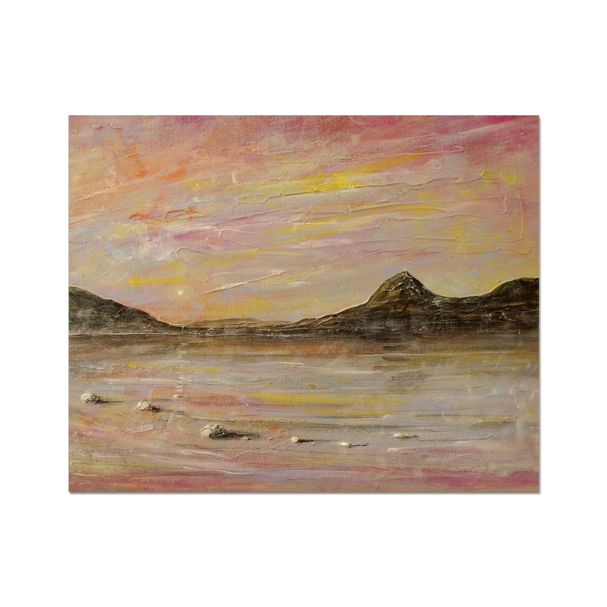 Loch Rannoch Dawn Painting | Artist Proof Collector Prints From Scotland