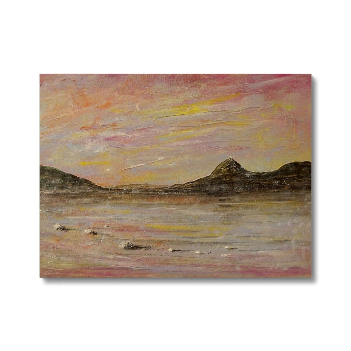 Loch Rannoch Dawn Painting | Canvas From Scotland