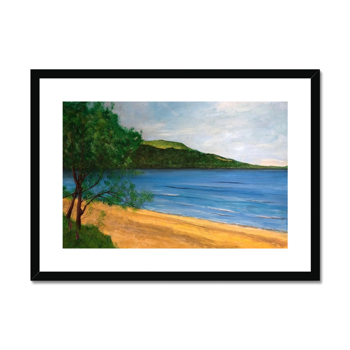 Loch Rannoch Painting | Framed & Mounted Prints From Scotland