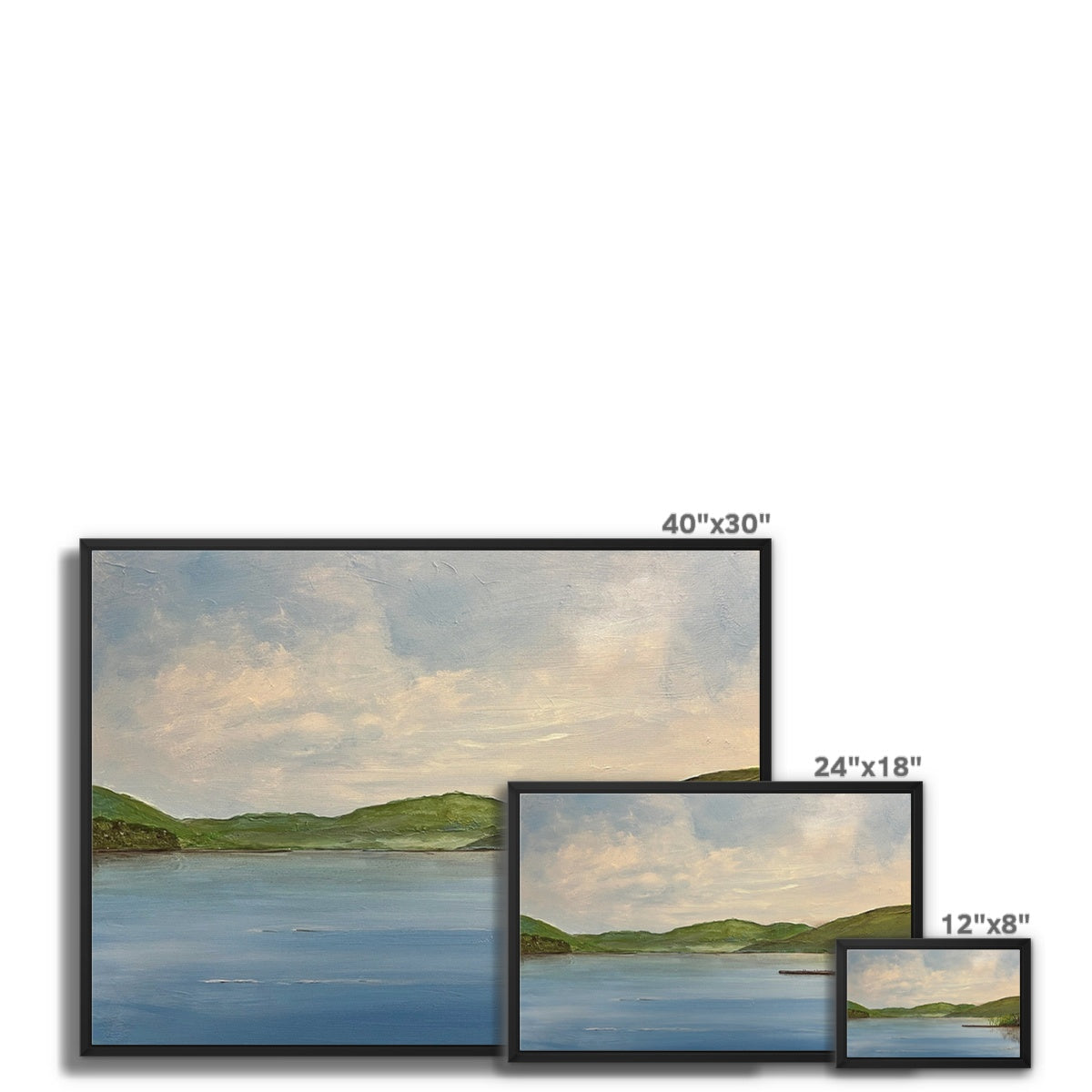 Loch Tay ii Painting | Framed Canvas Prints From Scotland