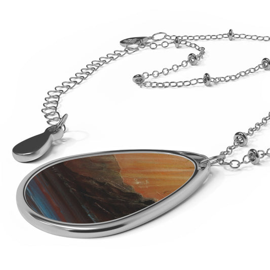 Loch Torridon Art Necklace | Scottish Art Gifts