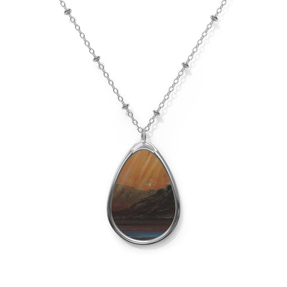 Loch Torridon Art Necklace | Scottish Art Gifts