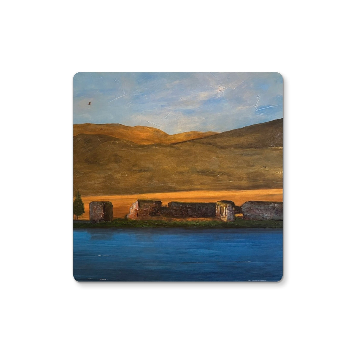 Lochindorb Castle Art Gifts Coaster