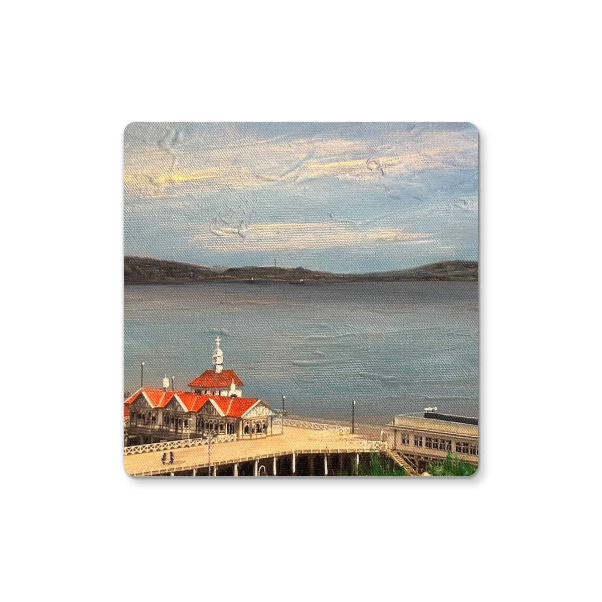 Looking From Dunoon | Scottish Art Gifts | Coaster | River Clyde Art Gallery | Paintings, Prints, Homeware and Art Gifts From Scotland By Scottish Artist Kevin Hunter