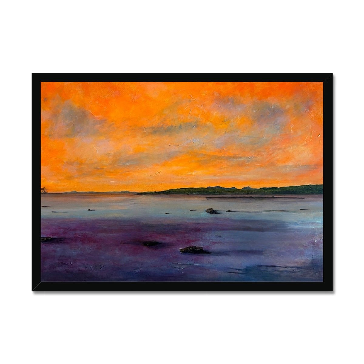 Looking From Largs Painting | Framed Prints From Scotland