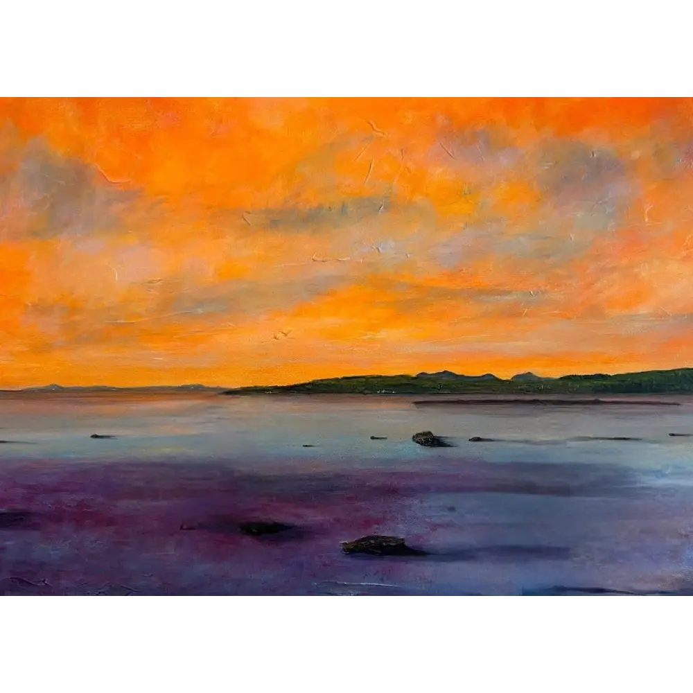 Looking From Largs - Scottish Art Prints - Arran Gallery Scotland