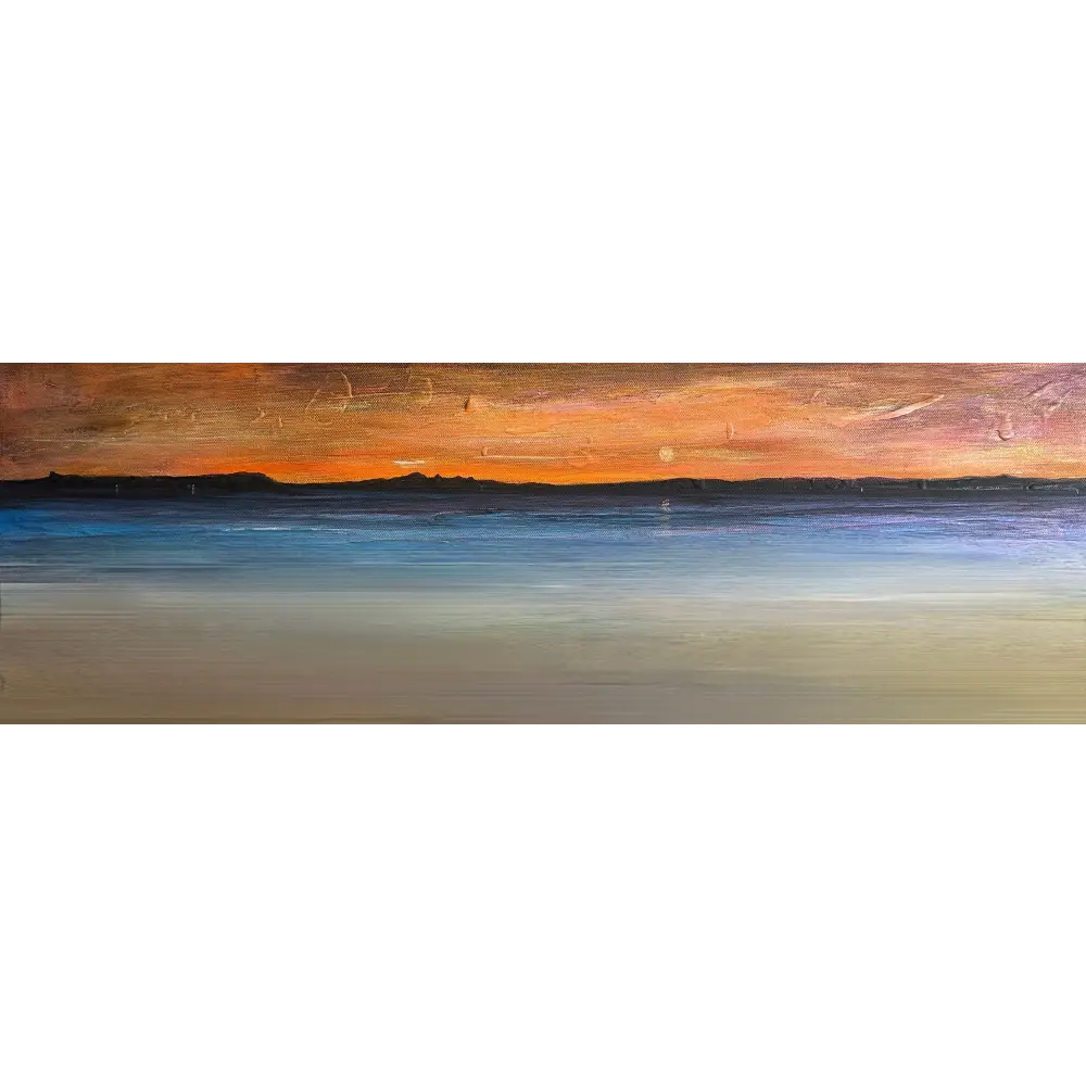 Looking From Mallaig - Scottish Panoramic Art - Highlands & Lowlands Gallery Scotland