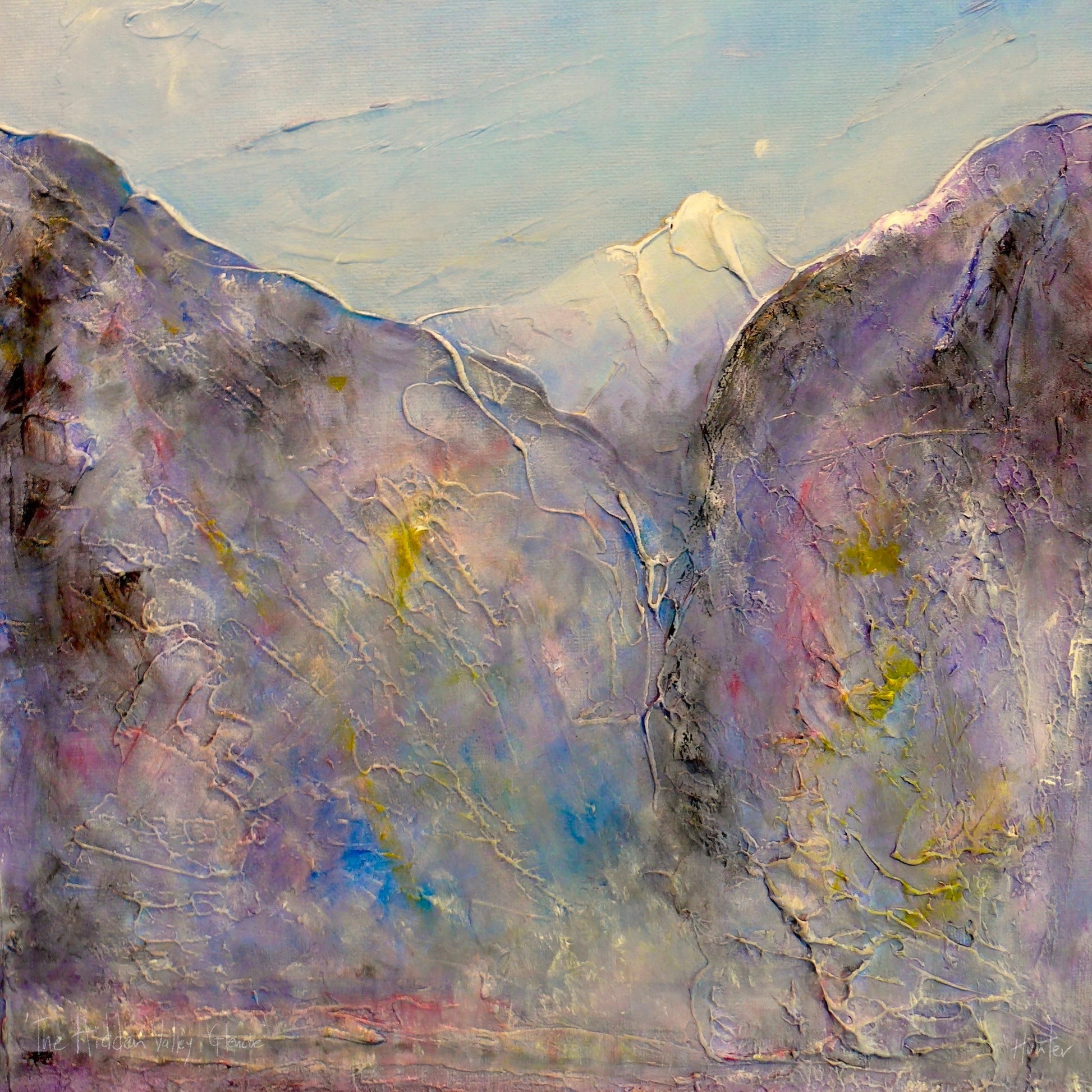Lost Valley Snow Glencoe | Scotland In Your Pocket | Scottish Art Gifts