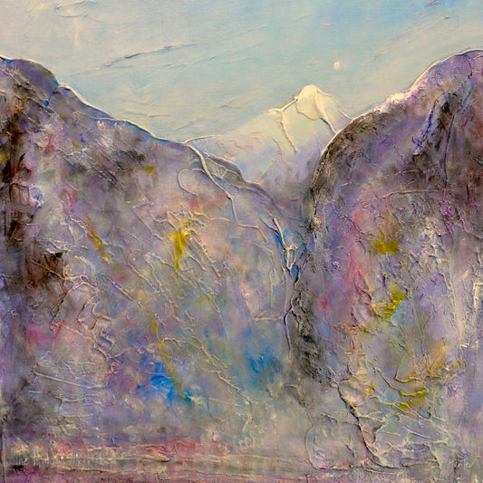 Lost Valley Snow Glencoe | Scotland In Your Pocket | Scottish Art Gifts