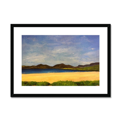 Luskentyre Beach Harris Painting | Framed &amp; Mounted Prints From Scotland