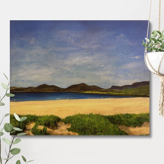Luskentyre Beach Harris Original Painting | Scottish Art Gifts