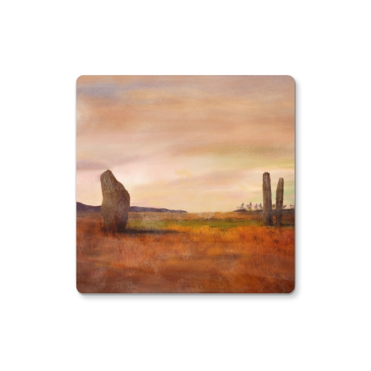 Machrie Moor Arran Art Gifts Coaster