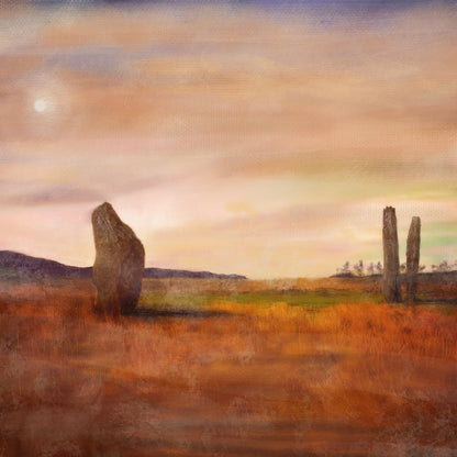 Machrie Moor Moonlight Arran | Scotland In Your Pocket | Scottish Art Gifts