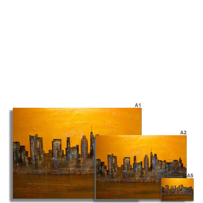 Manhattan Heat Prints | World Art Gallery | Paintings, Prints, Homeware and Art Gifts From Scotland By Scottish Artist Kevin Hunter