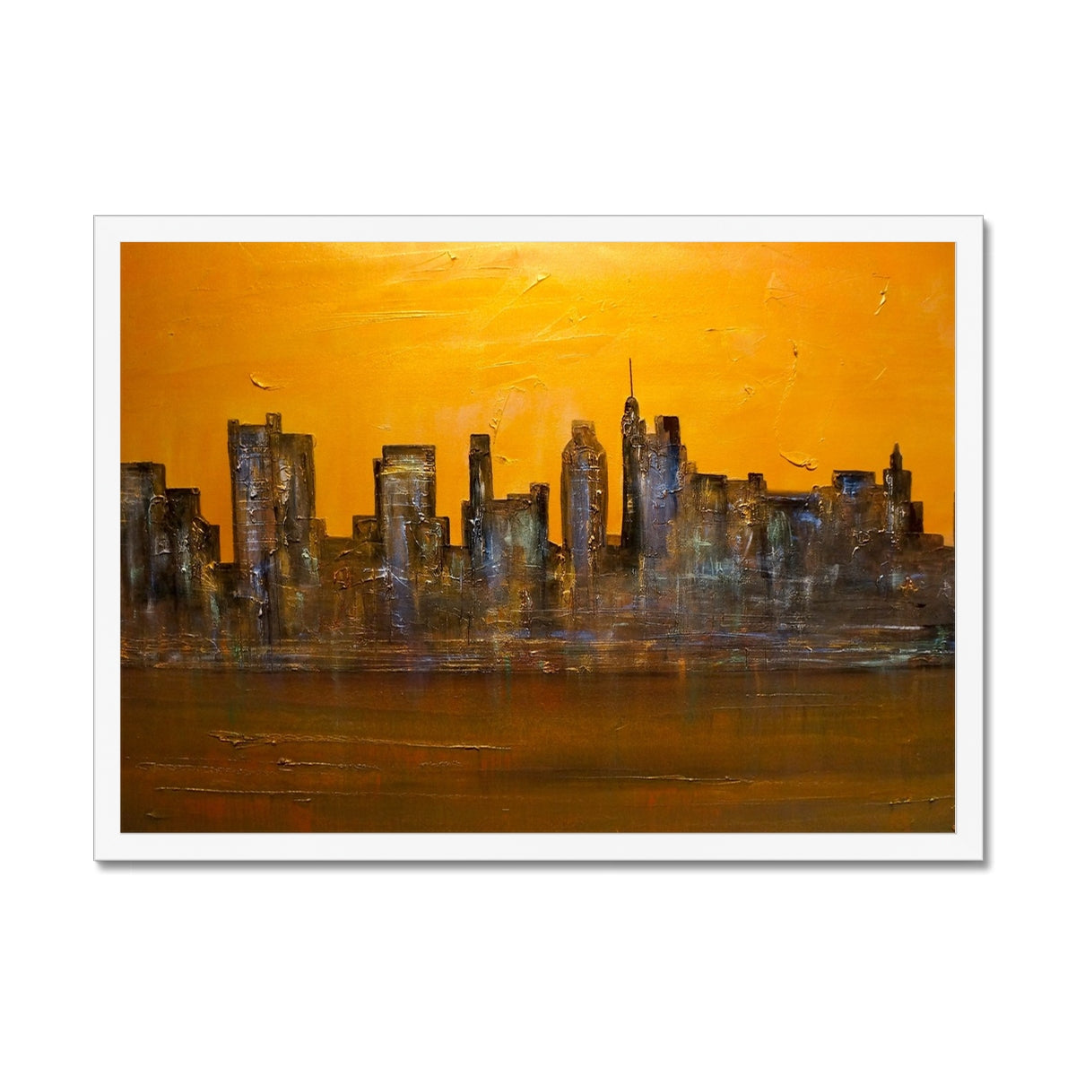 Manhattan Heat Painting | Framed Prints From Scotland