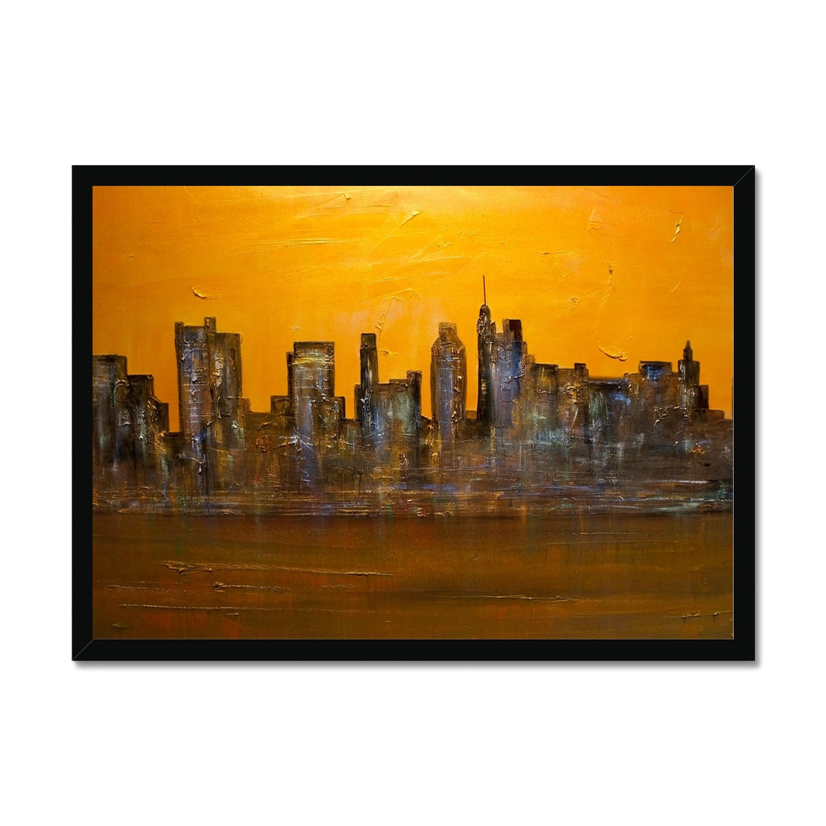 Manhattan Heat Painting | Framed Prints From Scotland