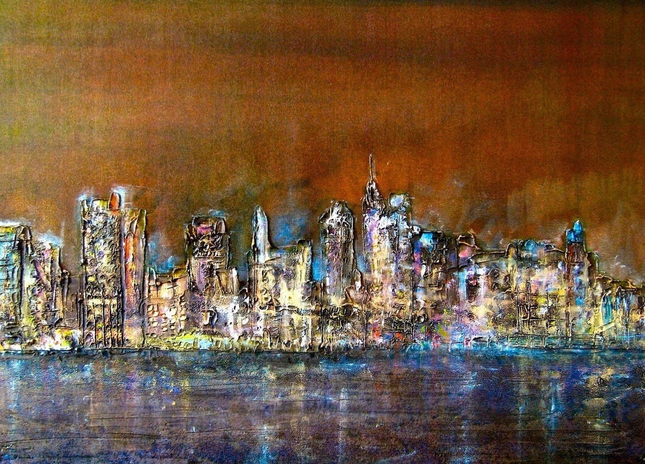 Manhattan Nights Art Prints