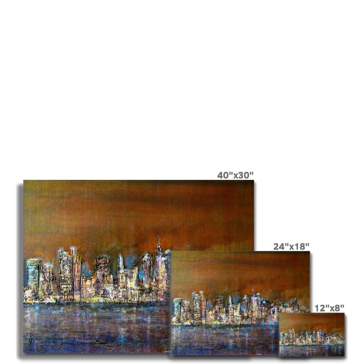 Manhattan Nights Canvas