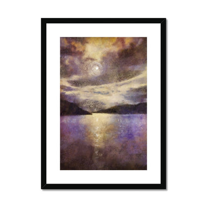 Moonlight Meets Lewis &amp; Harris Painting | Framed &amp; Mounted Prints From Scotland