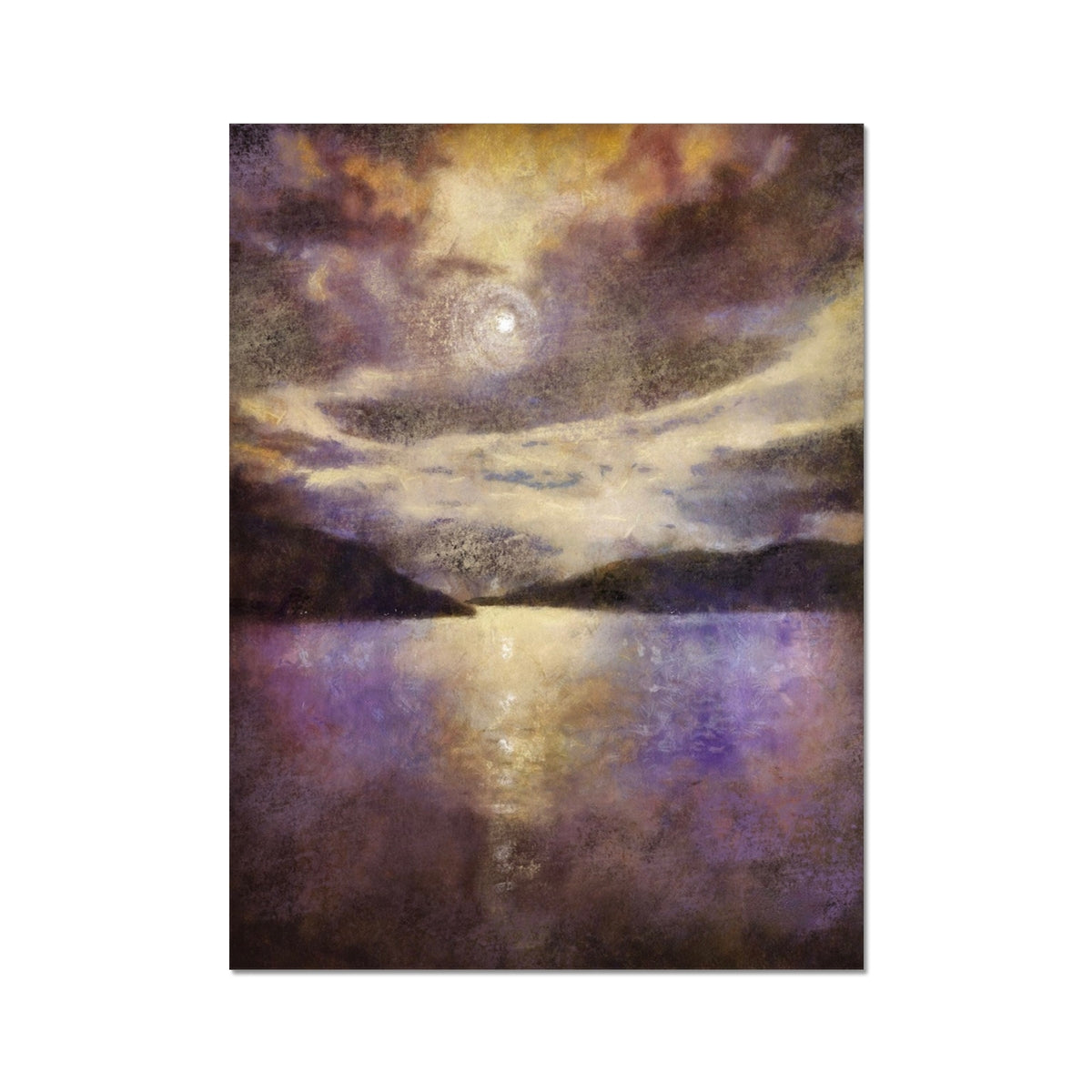 Moonlight Meets Lewis & Harris Scotland Signed Art Print