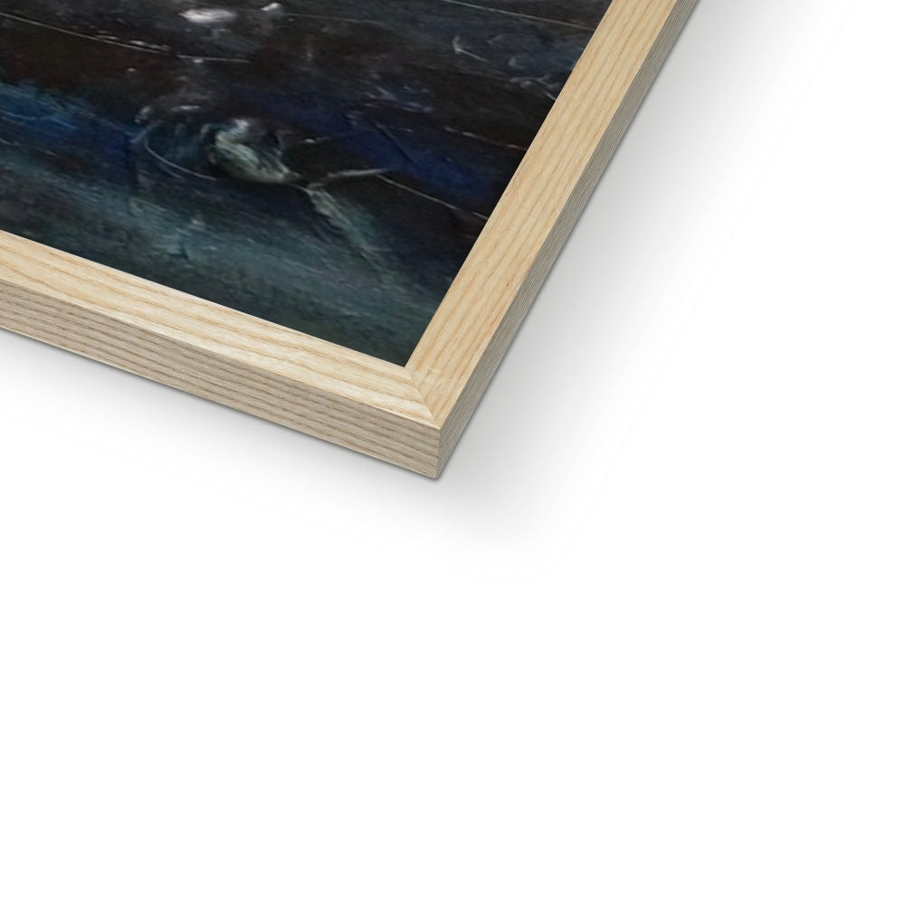 Moonlit Storr Skye Framed Print.