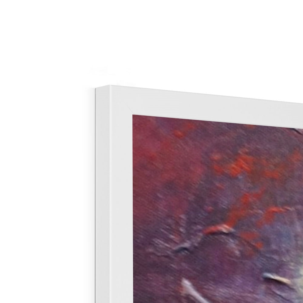 Moonlit Storr Skye Framed Print.