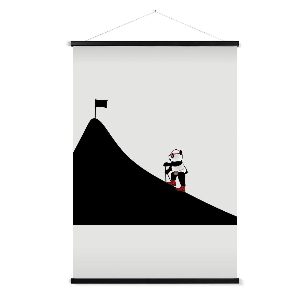 Munro Bagging | Panda Disco | Graphic Art Print with Hanger