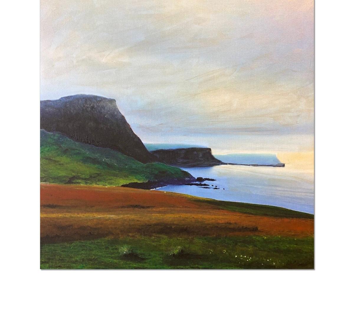 Neist Point Cliffs Skye-art-painting-scotland