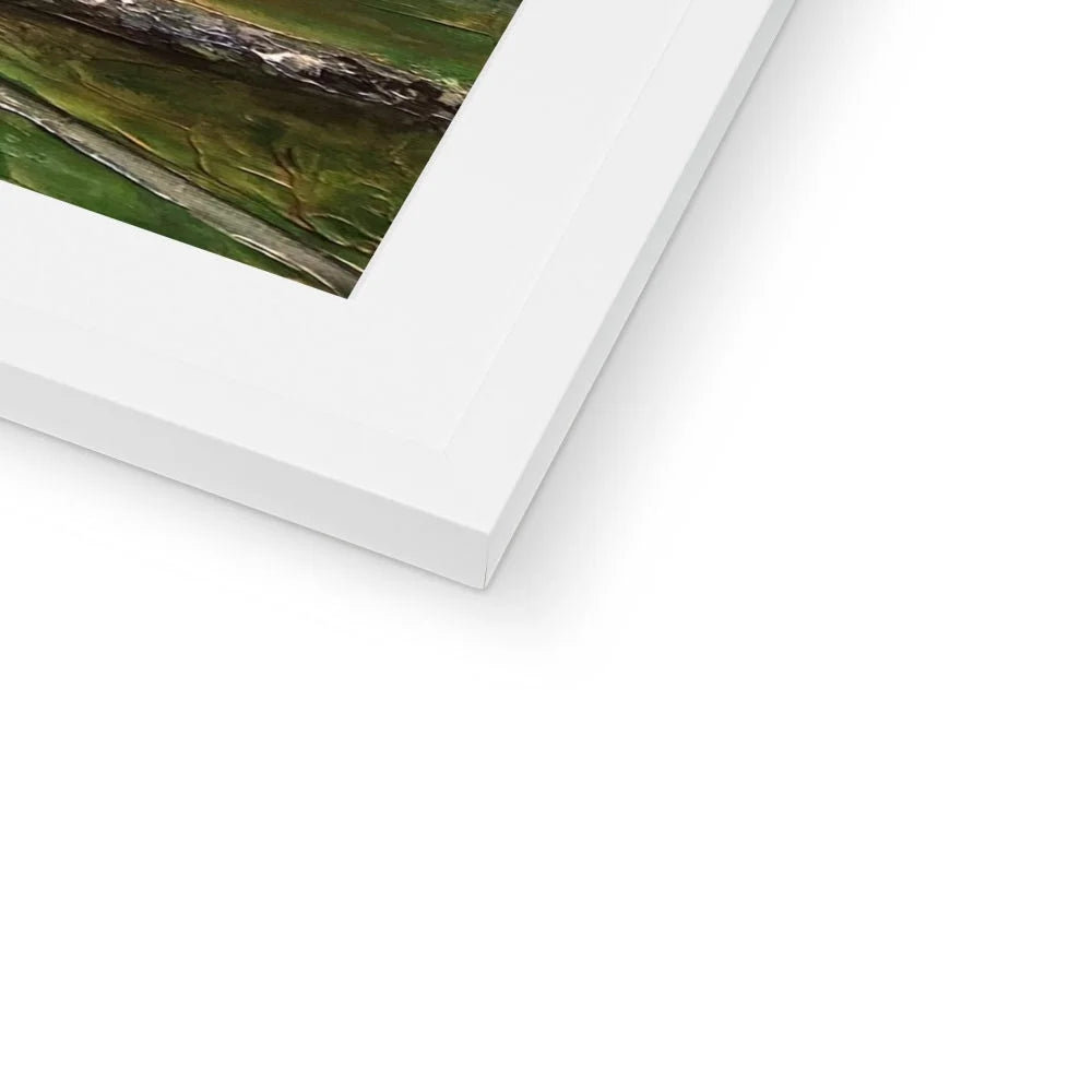 Neist Point Lighthouse Skye Framed & Mounted Print - Art Gallery Scotland Worldwide Shipping Scottish Landscape Paintings and Prints