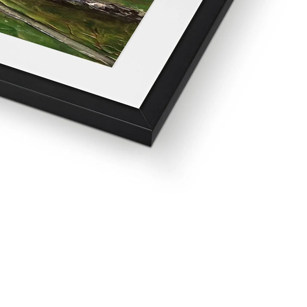 Neist Point Lighthouse Skye Framed & Mounted Print - Art Gallery Scotland Worldwide Shipping Scottish Landscape Paintings and Prints