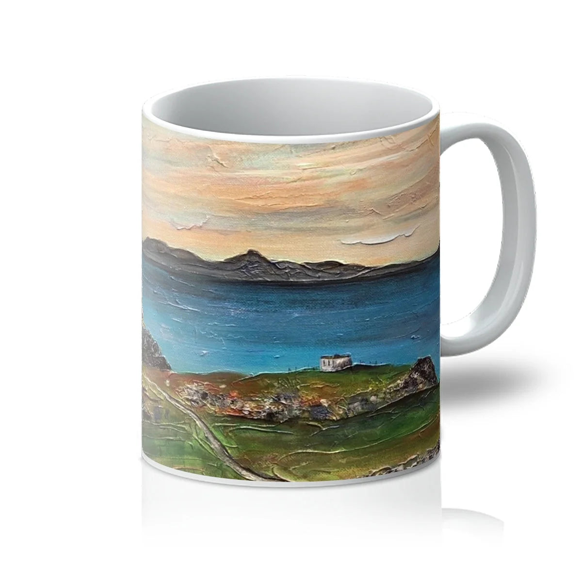 Neist Point Lighthouse Skye Mug - Art Gallery Scotland Worldwide Shipping Scottish Landscape Paintings and Prints